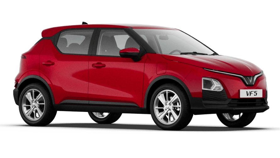 Vinfast VF5 đỏ png